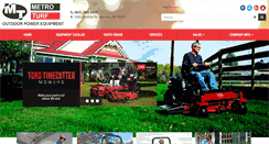 Desktop Screenshot of metroturf.com